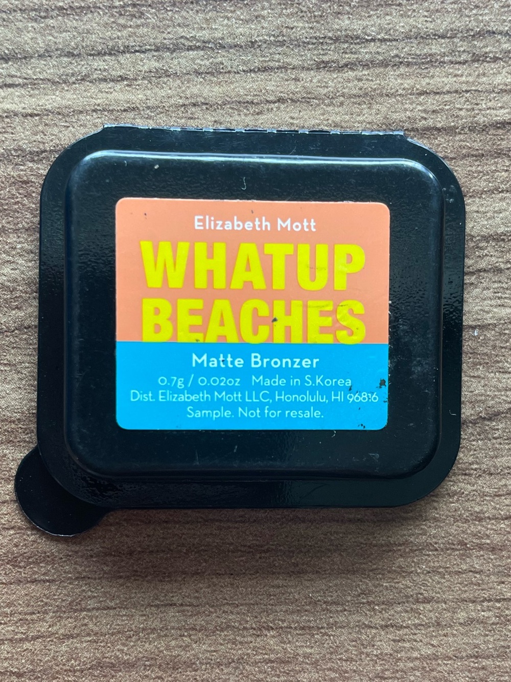 Elizabeth Mott Whatup Beaches Matte Bronzer